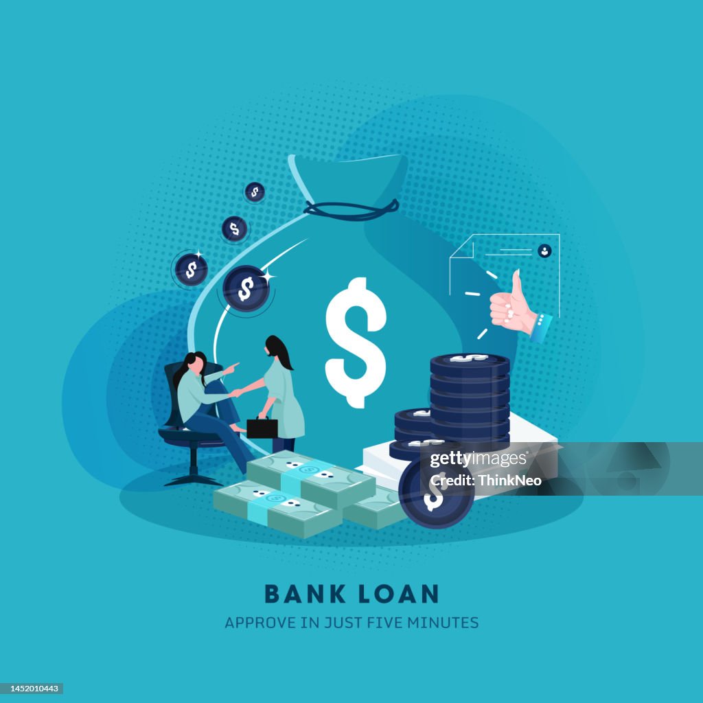 Businesswomen handshake, successful business negotiations and approved loan.