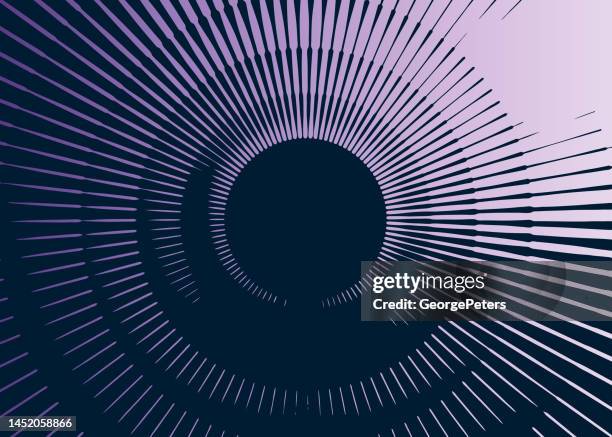 circlular frame - radius circle stock illustrations