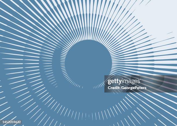 circlular frame - led lighting stock illustrations