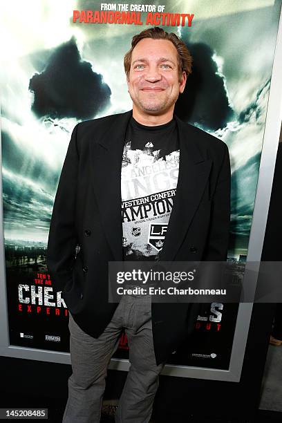 Dimitri Diachenko arrives at Special Fan Screening of Warner Bros. "Chernobyl Diaries" at ArcLight Cinemas Cinerama Dome on May 23, 2012 in...