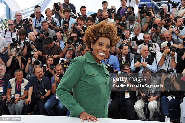 Actress Macy Gray attend the "The Paperboy" photocall during the 65th Annual Cannes Film Festival at Palais des Festivals on May 24, 2012 in Cannes,...