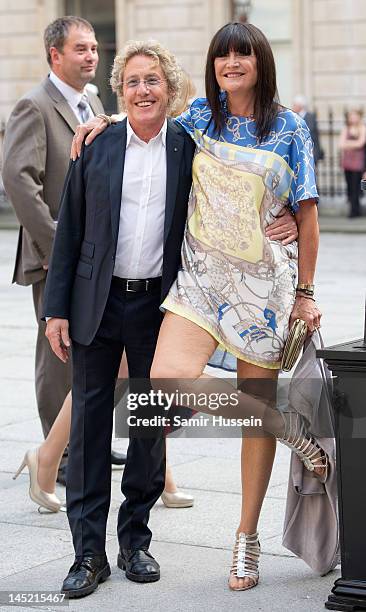 Roger Daltrey and Sandie Shaw attend a special 'Celebration of the Arts' event at the Royal Academy of Arts on May 23, 2012 in London, England.