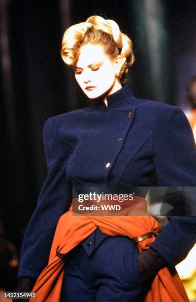 In March 1984 Thierry Mugler celebrated the tenth anniversary of his ready to wear label with the first commerical runway show. Presented to a paying...