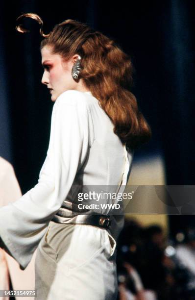 In March 1984 Thierry Mugler celebrated the tenth anniversary of his ready to wear label with the first commerical runway show. Presented to a paying...