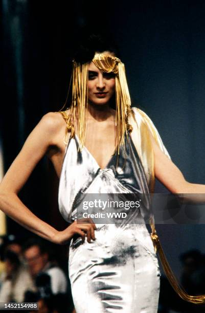 In March 1984 Thierry Mugler celebrated the tenth anniversary of his ready to wear label with the first commerical runway show. Presented to a paying...