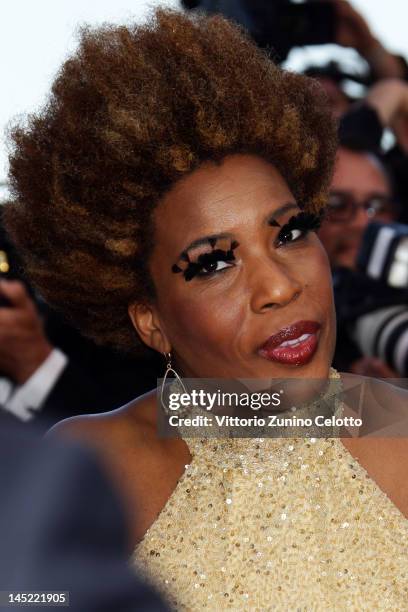 Macy Gray attends the "The Paperboy" premiere during the 65th Annual Cannes Film Festival at Palais des Festivals on May 24, 2012 in Cannes, France.