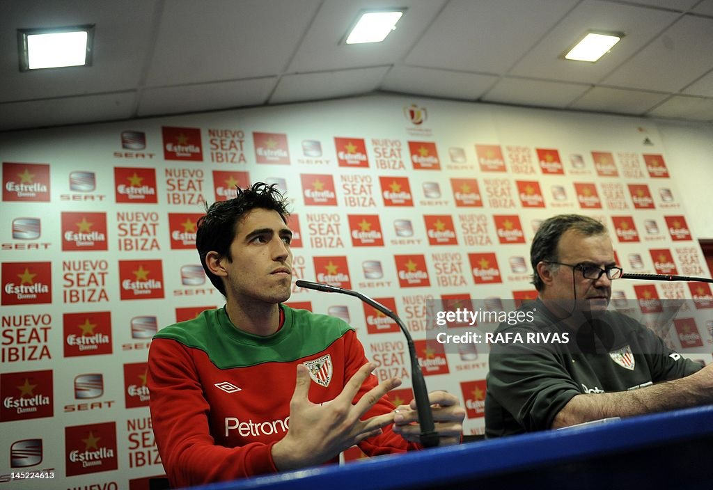 Athletic Bilbao's coach Marcelo Bielsa (