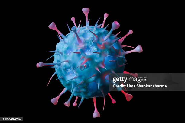sars-cov-2 omicron bf.7 variant - genetische variant stockfoto's en -beelden
