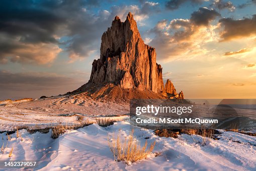 Ship Rock at Sunrise