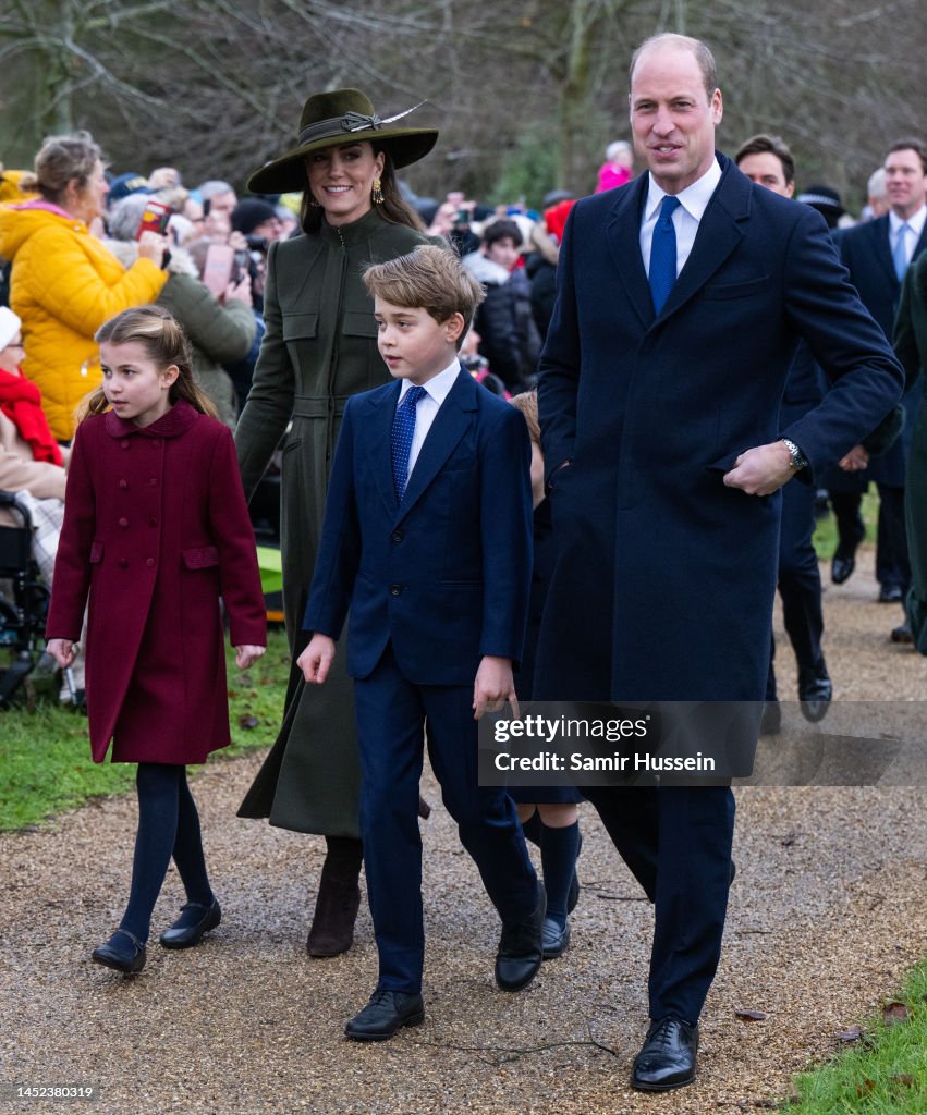 King Charles III Celebrates First Christmas As Monarch With Royal Family
