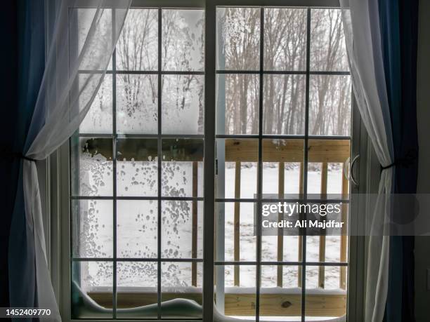 325 Snow Scene Through Window Stock Photos, High-Res Pictures, and ...