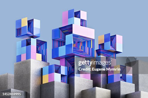Abstract data cubes connection Abstract data cubes connection