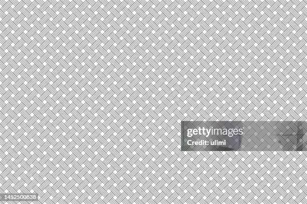 seamless pattern - plait stock illustrations