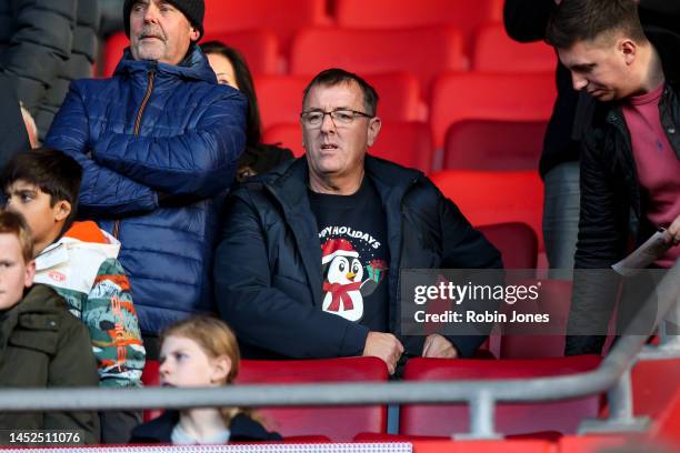 Former Saints player Matthew Le Tissier during the Premier League match between Southampton FC and Brighton & Hove Albion at Friends Provident St....