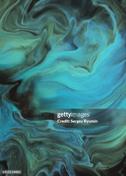 fluid art texture - paint in water stock pictures, royalty-free photos & images