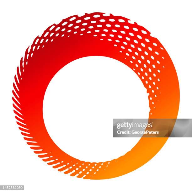 technology shape - temperature scan stock illustrations