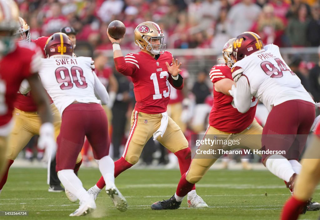 Washington Commanders v San Francisco 49ers