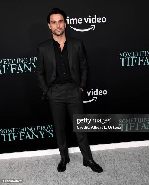 Jack Falahee attends the Los Angeles premiere of Prime Video's "Something From Tiffany's" at AMC Century City 15 on November 29, 2022 in Century...