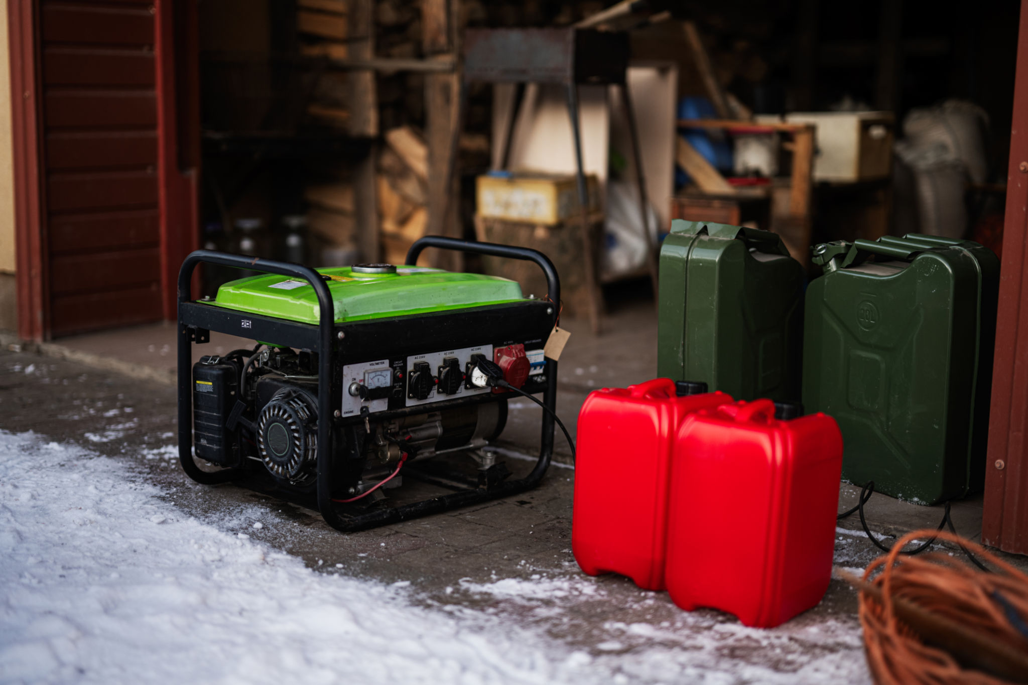 winter garage essentials