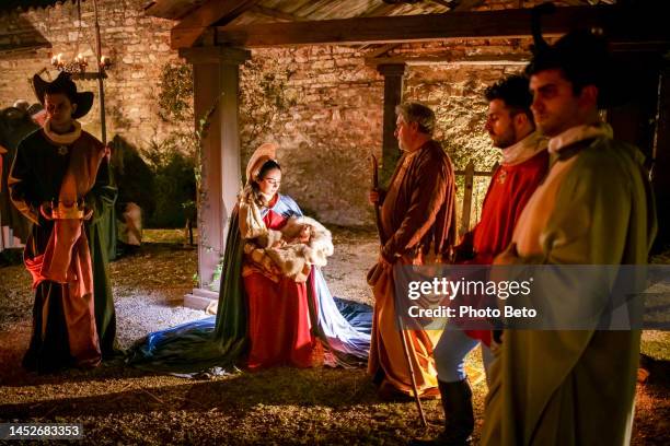 Nativity Roles 137 Mary And Joseph Costumes Stock Photos, High-Res Pictures, and ...