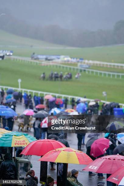 General view at Chepstow Racecourse on December 27, 2022 in Chepstow, Wales.