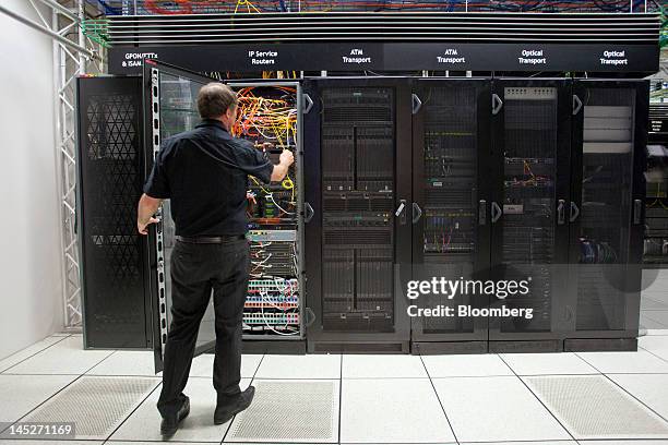 Alcatel Server Rack 45 Alcatel Lucent Bell Labs Stock Photos, High-Res Pictures, and Images ...