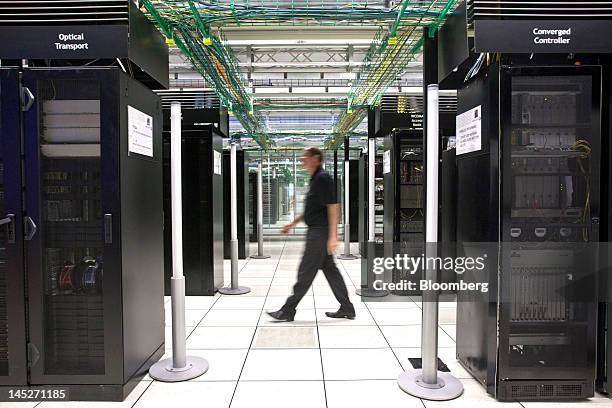Alcatel Server Rack Alcatel Lucent Bell Labs Photos and Premium High Res Pictures - Getty ...