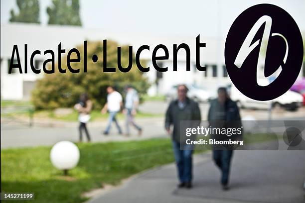 Alcatel Lucent Logo Stock-Fotos und Bilder - Getty Images