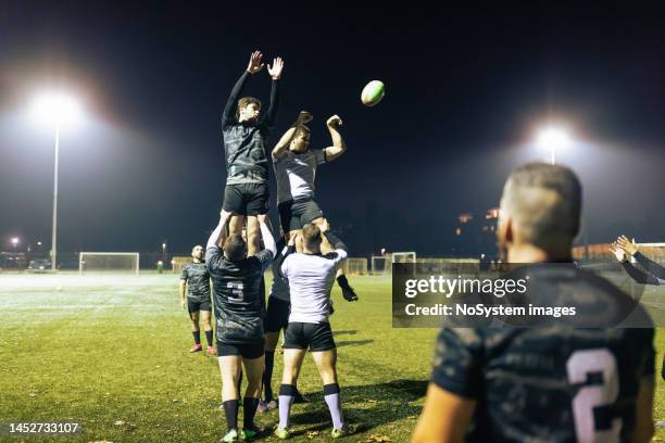 linha de rugby - try rugby - fotografias e filmes do acervo