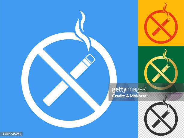 ilustrações, clipart, desenhos animados e ícones de conjunto de ícones para não fumadores. - electronic cigarette