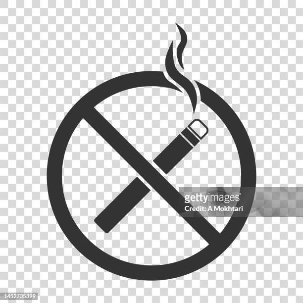 no smoking icon. - vaping danger stock illustrations