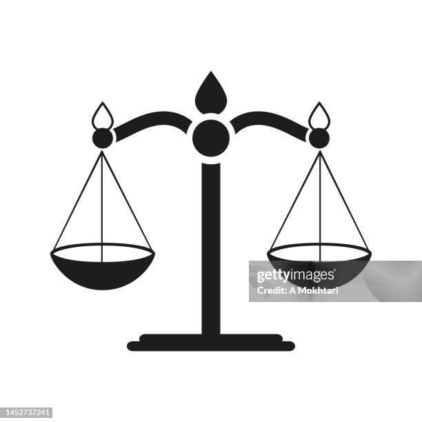 libra icon. - kitchen scale stock illustrations