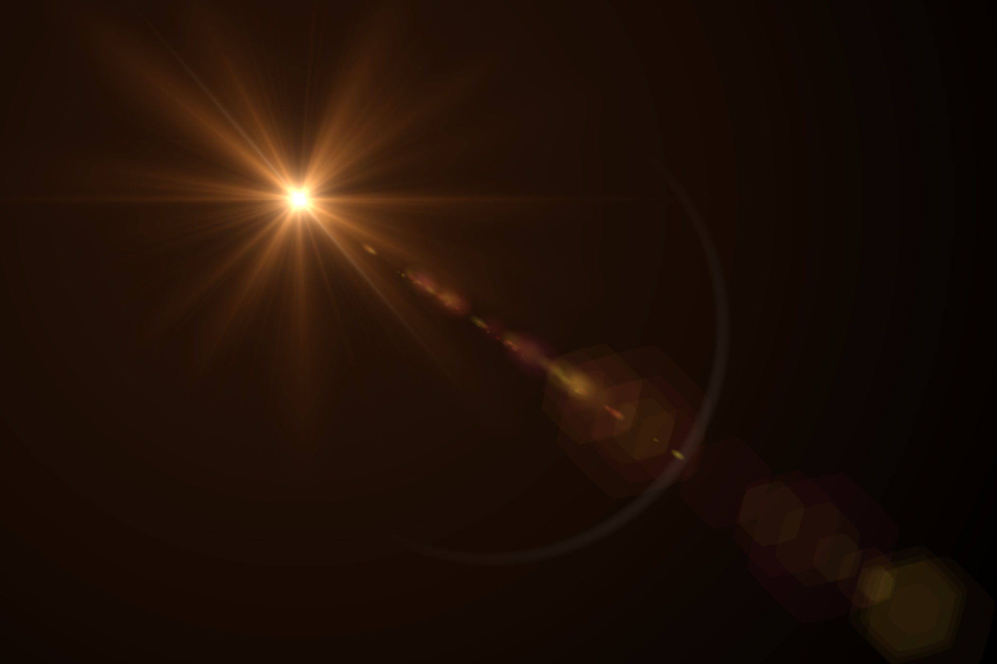 sun glare