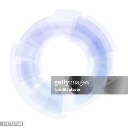 Transparent Sections Circular Background Pattern High-Res Vector ...