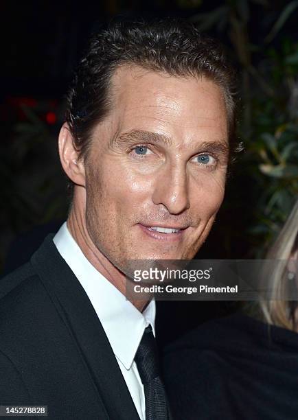 Actor Matthew McConaughey attends "The Paperboy" After Party during the 65th Annual Cannes Film Festival on May 24, 2012 in Cannes, France.