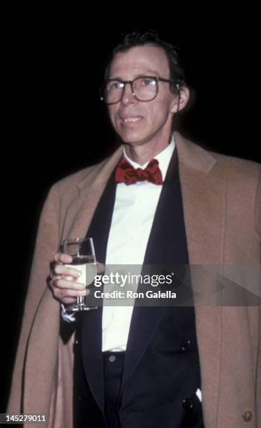 Perry Ellis attends Fifth Annual Council of Fashion Designers of America Awards on January 19, 1986 at the New York Public Library in New York City.