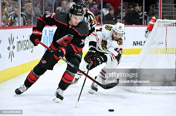 Chicago Blackhawks v Carolina Hurricanes Chicago Blackhawks v Carolina Hurricanes