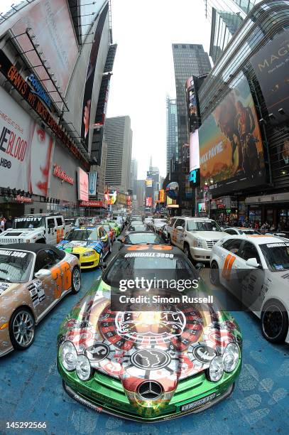 The 14th Annual Gumball 3000 Rally Kick Off at Times Square on May 25, 2012 in New York City.