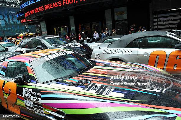 The 14th Annual Gumball 3000 Rally Kick Off at Times Square on May 25, 2012 in New York City.