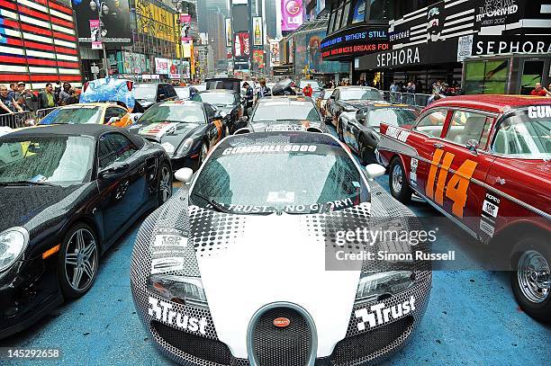 The 14th Annual Gumball 3000 Rally Kick Off at Times Square on May 25, 2012 in New York City.