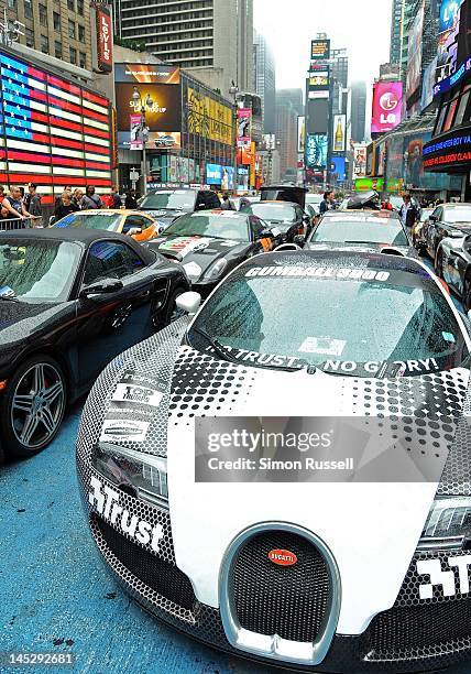 The 14th Annual Gumball 3000 Rally Kick Off at Times Square on May 25, 2012 in New York City.