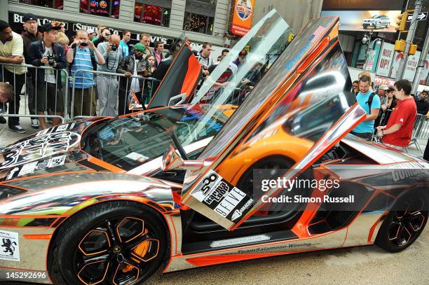 The 14th Annual Gumball 3000 Rally Kick Off at Times Square on May 25, 2012 in New York City.