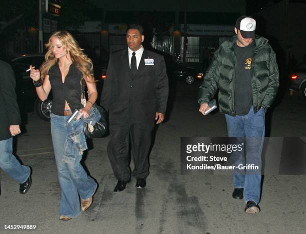 Drea de Matteo and Vince Vaughn are seen on March 08, 2005 in Los Angeles, California.