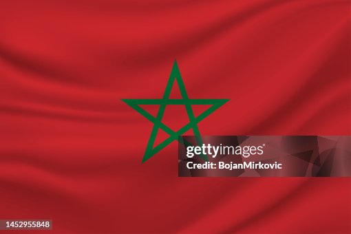 Morocco flag. Vector Morocco flag. Vector