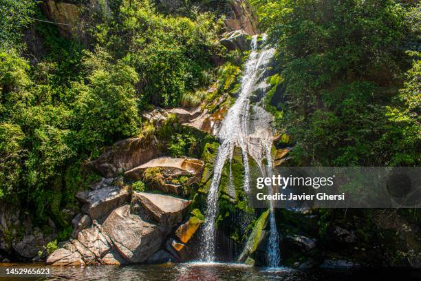 big waterfall ("cascada grande"). la cumbrecita, cordoba, argentina. - cordoba argentina ストックフォトと画像