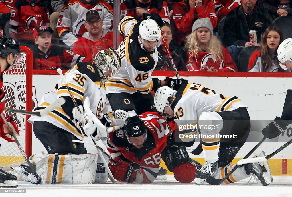 Boston Bruins v New Jersey Devils