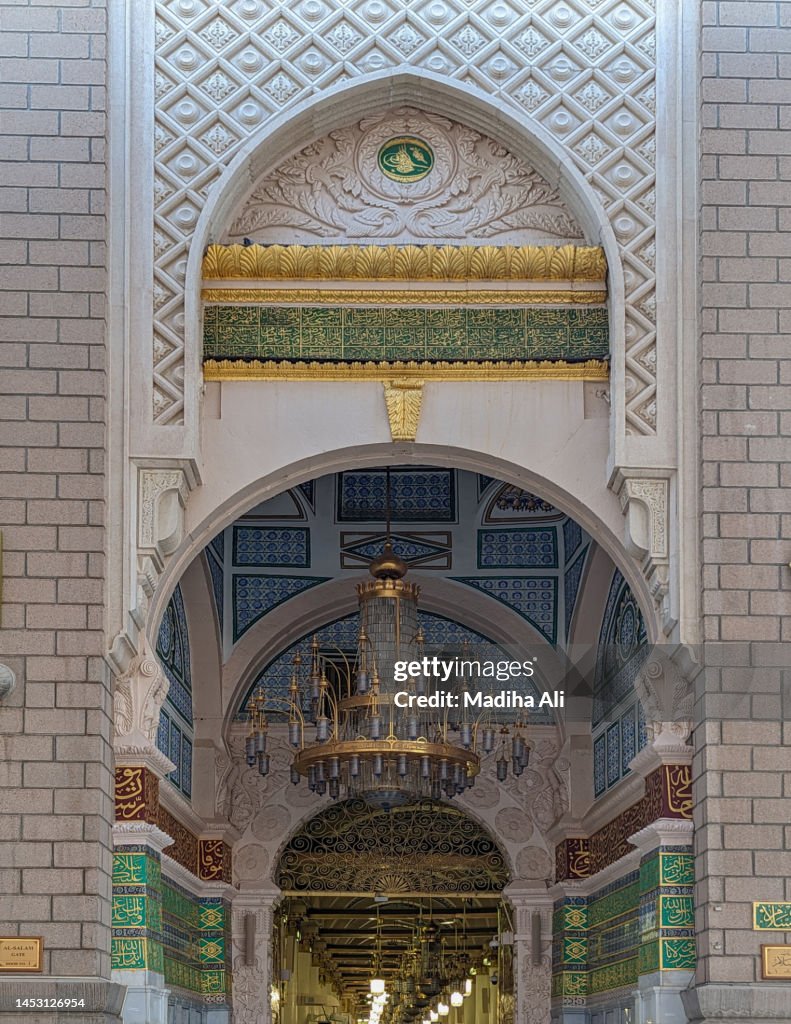 Musaddiq Rasool A View Of Rawdah Rasool Riyadh Ul Jannah And Prophet Muhammads Grave In ...