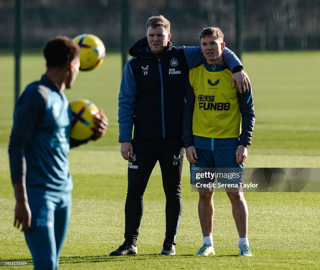 Newcastle United Training Session