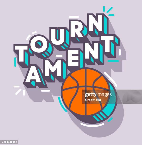 basketball tournament - basketball competition stock illustrations