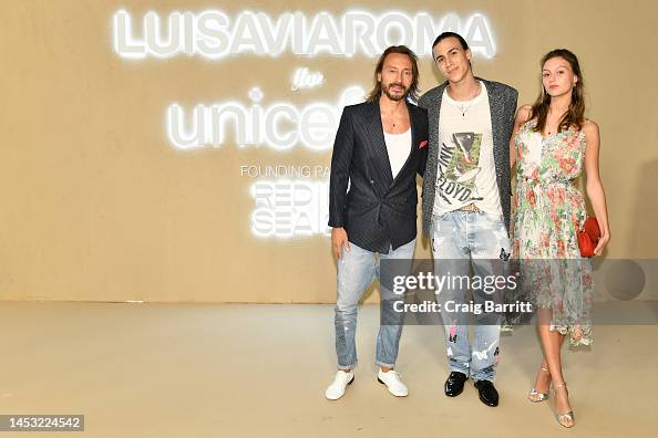 Bob Sinclar, Raphaël Le Friant and Paloma Le Friant attend the... News ...